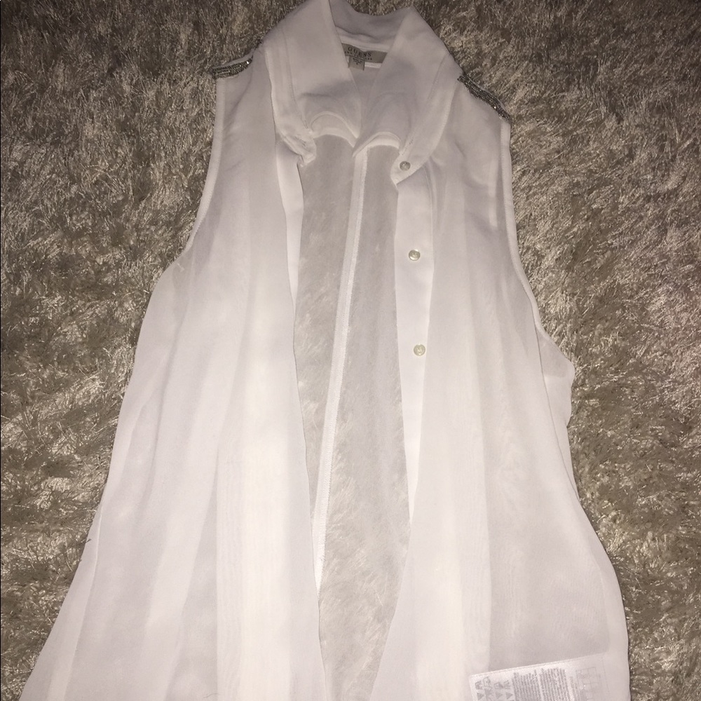 Guess sheer tank